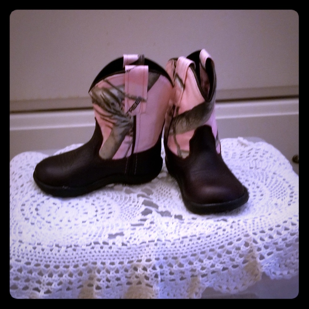 Infant Old West Camo Boots
